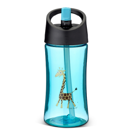 Botella Tritan Jirafa Turquesa Infantil 350 ml