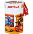 Puzzle Cubika Animales en Tren