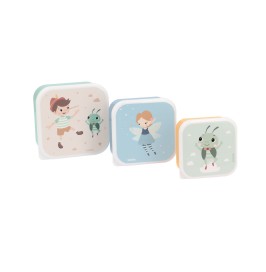 3 Cajas Almuerzo Tutete The Wooden Boy