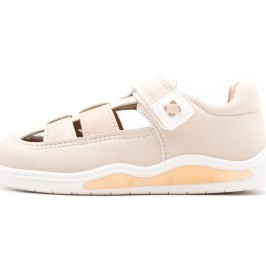 Zapatillas Abiertas Barefoot con Luces Beppi Beige / Rosa