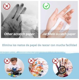 Set Notas Scratch Art Rainbow Holographic Jarmelo