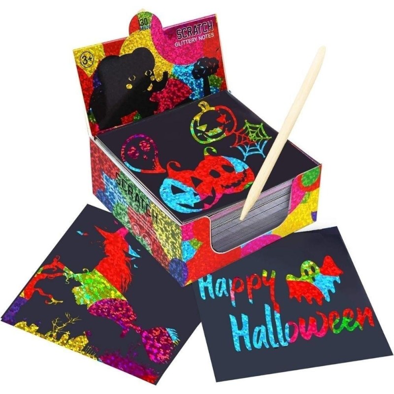 Set de Notas Scratch Art Rainbow Holographic Jarmelo Set de Notas Scratch Art Rainbow Holographic Jarmelo