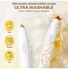 Rotuladores Extra Lavables Wash Power 12 ud. Jarmelo