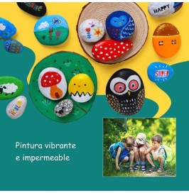 Kit Creativo Rock Painting Jarmelo