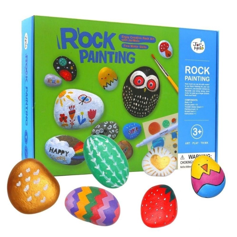 Kit Creativo Rock Painting Jarmelo