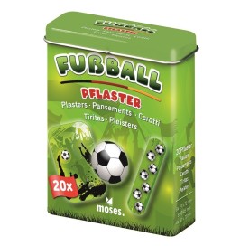 Tiritas infantiles de fútbol en lata – 20 unidades