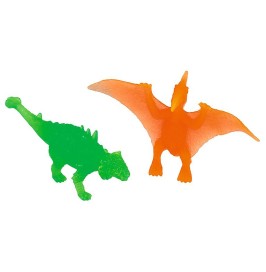 Figuras de dinosaurios luminiscentes 12 uds. Moses