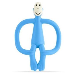 Mordedor Matchstick Monkey con Cola Azul Claro