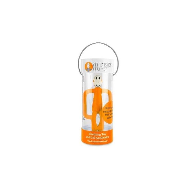 Mordedor Matchstick Monkey con Cola Naranja