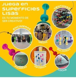 TOSSIT 7 Dardos de Silicona con Ventosa