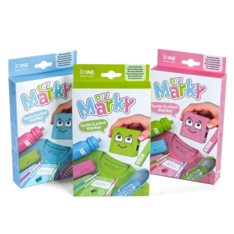 Sello Personalizable Para Marcar Ropa y Objetos DIY Marky Sello Personalizable Para Marcar Ropa y Objetos DIY Marky