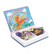 Juego Magnético de Unicornios  44 Imanes y 10 Tarjetas de Janod