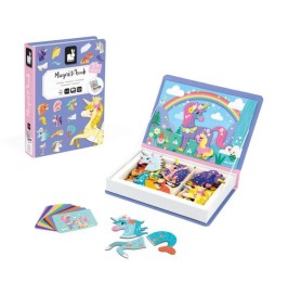 Juego Magnético de Unicornios | 44 Imanes y 10 Tarjetas