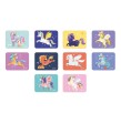 Juego Magnético de Unicornios  44 Imanes y 10 Tarjetas de Janod