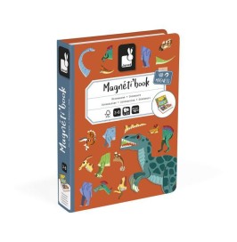 Juego Magnético Dinosaurios | 40 Imanes y 10 Cartas