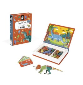 Juego Magnético Dinosaurios – 40 Imanes y 10 Cartas de Janod