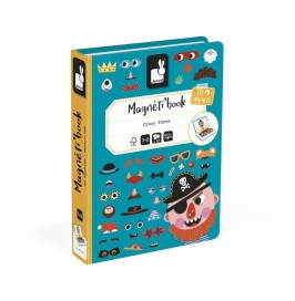 Juego Magnético Caras Locas Chicos Janod | 70 Imanes