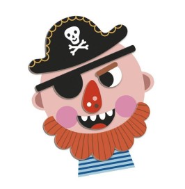 Juego Magnético Caras Locas Chicos Janod | 70 Imanes