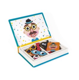 Juego Magnético Caras Locas Chicos Janod | 70 Imanes
