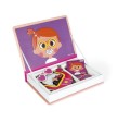 Juego Magnético Caras Locas Chicas – 40 Imanes y 10 Cartas de Janod Juego Magnético Caras Locas Chicas – 40 Imanes y 10 Cartas de Janod