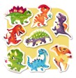Puzzles 8 en 1 Dinosaurios de Cubika Puzzles 8 en 1 Dinosaurios de Cubika