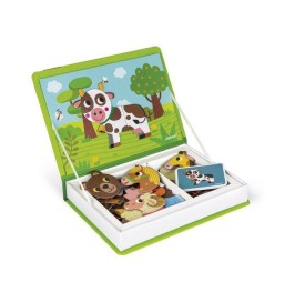 Juego Magnético Animales – 30 Imanes y 10 Cartas de Janod