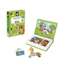 Juego Magnético Animales Janod | 30 Imanes y 10 Tarjetas