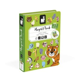 Juego Magnético Animales Janod | 30 Imanes y 10 Tarjetas