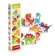Puzzles 8 en 1 Dinosaurios de Cubika Puzzles 8 en 1 Dinosaurios de Cubika