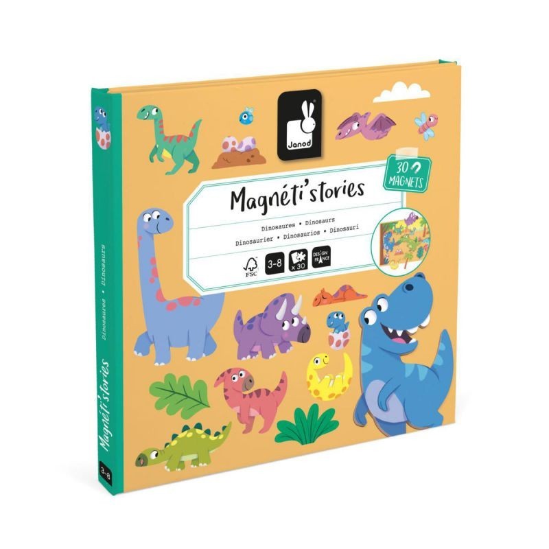 Juego Magnético Dinosaurios Janod Juego Magnético Dinosaurios Janod