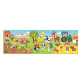 Juego Magnético La Granja Janod | 30 Imanes