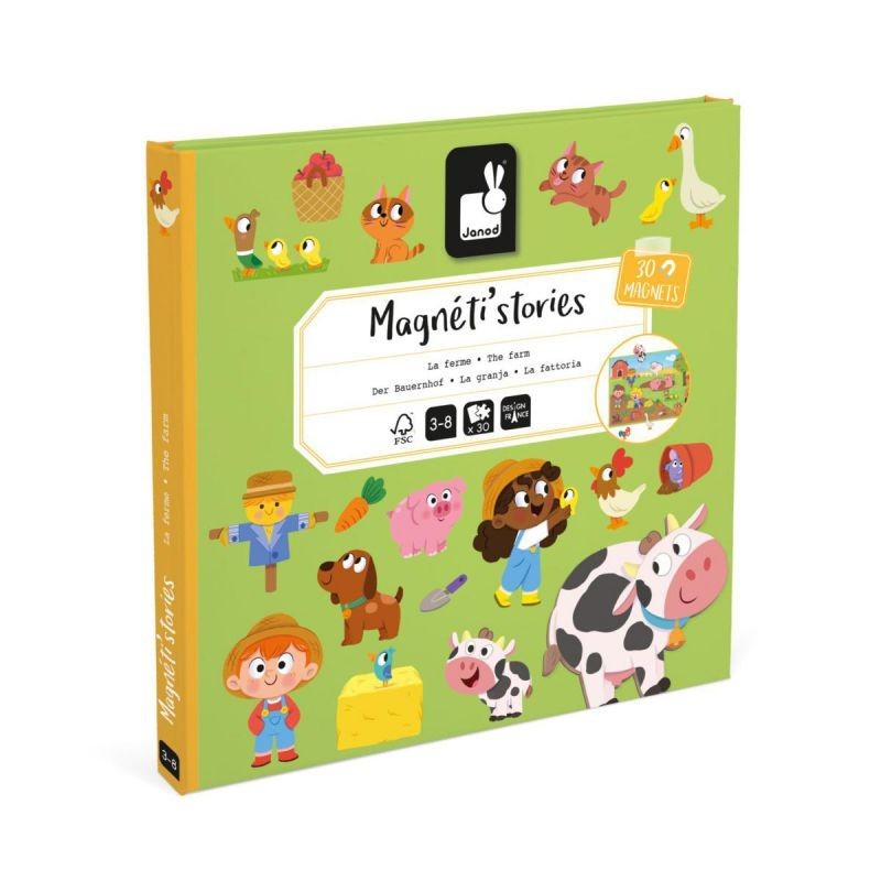 Juego Magnético La Granja Janod Juego Magnético La Granja Janod