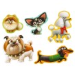Puzzles Dogs 5 en 1 de Cubika Puzzles Dogs 5 en 1 de Cubika