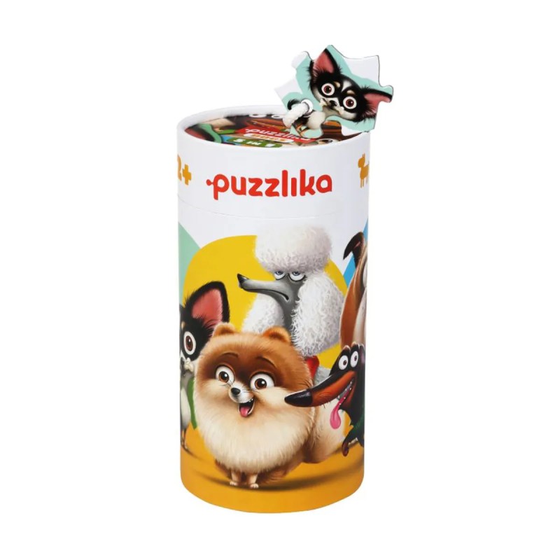 Puzzles Dogs 5 en 1 de Cubika Puzzles Dogs 5 en 1 de Cubika