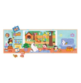 Juego Magnético Animales Domésticos Janod | 30 Imanes