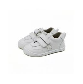 Zapatillas Blancas Infantiles con Velcro | Calzado Niño