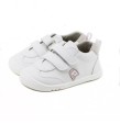 Zapatillas Deportivas Respetuosas Blancas con detalle Rosa Microfibra Piruflex