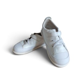 Zapatos de Piel Blancos de Piruflex