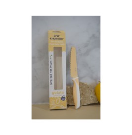 Cuchillo de autonomía para niños  Iced Apricot | Montessori | Seguro para aprender a cortar