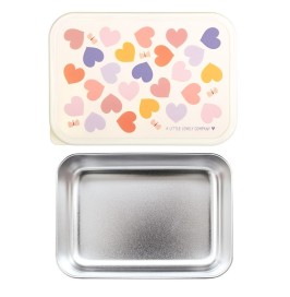 Caja Almuerzo Acero Infantil Corazones | 900 ml