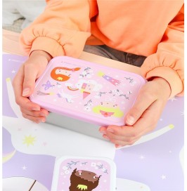 Caja Almuerzo Acero Infantil Princesas | 900 ml