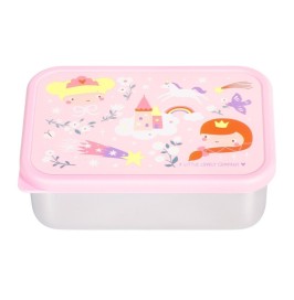 Caja Almuerzo Acero Infantil Princesas | 900 ml