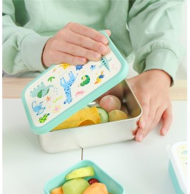 Caja Almuerzo Acero Infantil Jungla| 900 ml