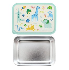 Caja Almuerzo Acero Infantil Jungla| 900 ml