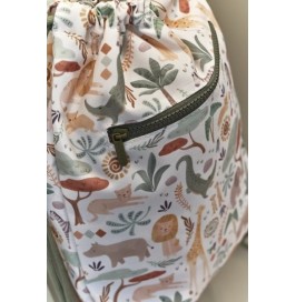 Bolsa Gym Infantil Safari Friends Little Dutch | Deporte y Piscina
