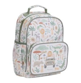 Mochila Grande Infantil Safari Friends Little Dutch