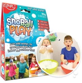SnoBall Play Zimpli Kids 80 g | 60 Bolas de Nieve