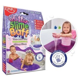 Slime Baff Glitter Púrpura Zimpli Kids 150 g
