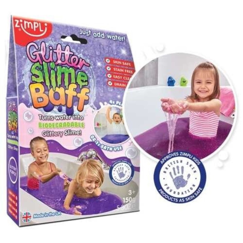 Slime Baff Glitter Púrpura Zimpli Kids 150 g Slime Baff Glitter Púrpura Zimpli Kids 150 g