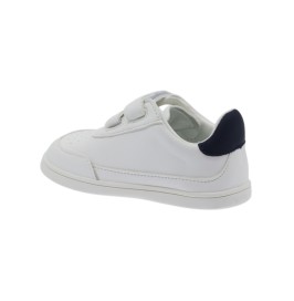 Zapato Casual Barefoot Bebé Blanco/Azul Marino Beppi